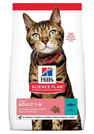 Hill's Pet Nut - Chat Adult Light  Thon 1,5kg
