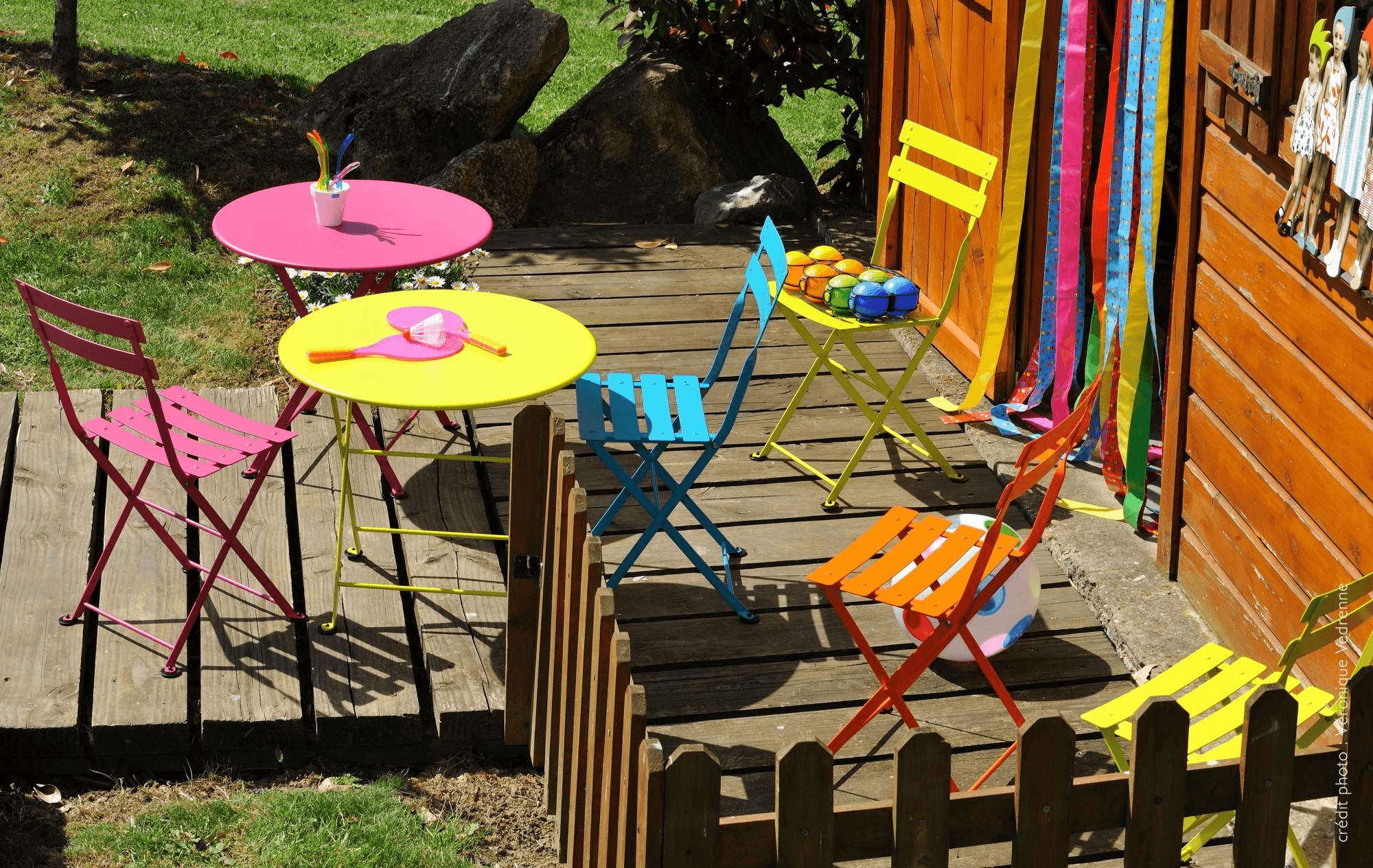 Mesa de jardín infantil Tom pouce verbena - FERMOB - Imagen 2