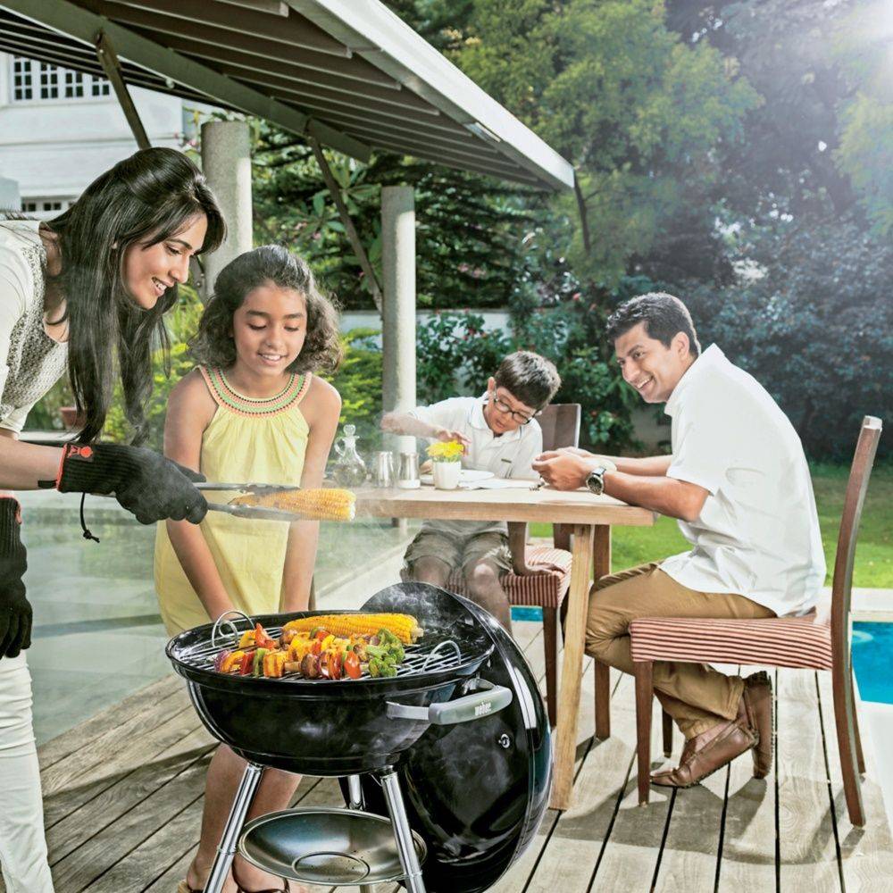 Weber - Weber - Barbecue charbon Compact Kettle Ø.47 cm Noir - Image 4