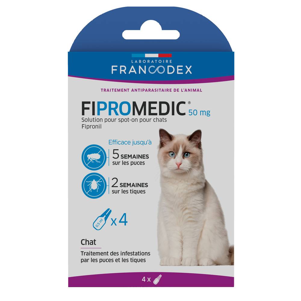 Francodex - Pipettes antiparasitaires Fipronil Chat - FRANCODEX - Image 6
