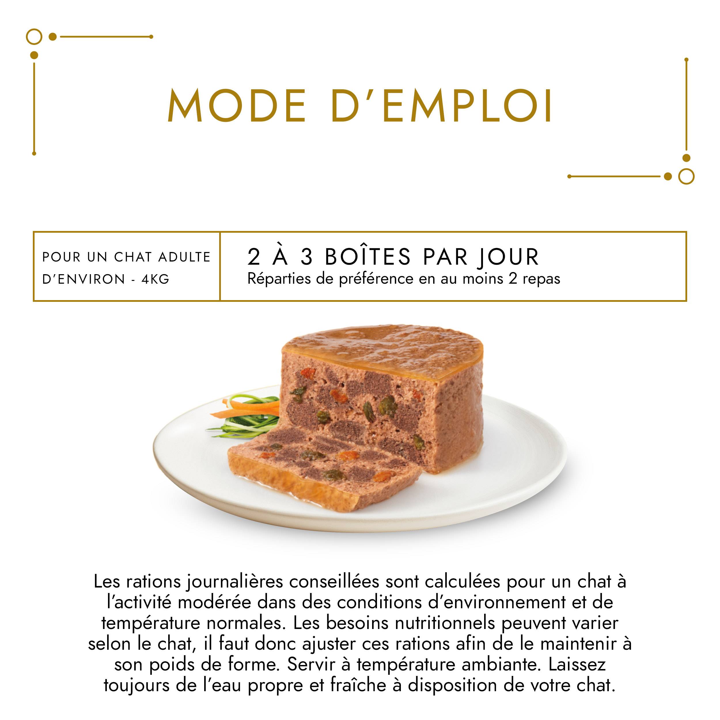 Purina Gourmet - Boîtes Terrines Aux Légumes Chat Adulte 12x85g - GOURMET GOLD - Image 2