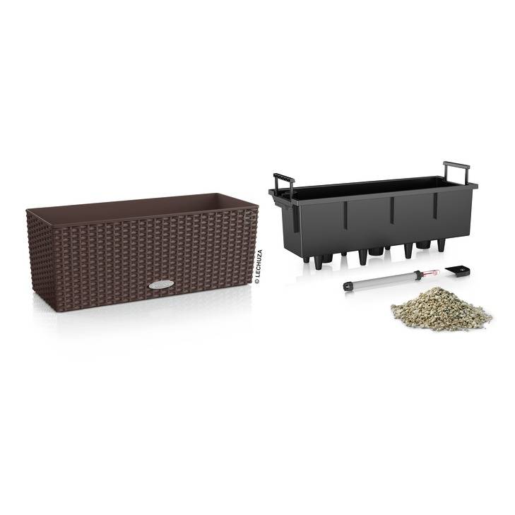 Lechuza - Balconera Cottage 50 - kit complet, moka - Imagen 3