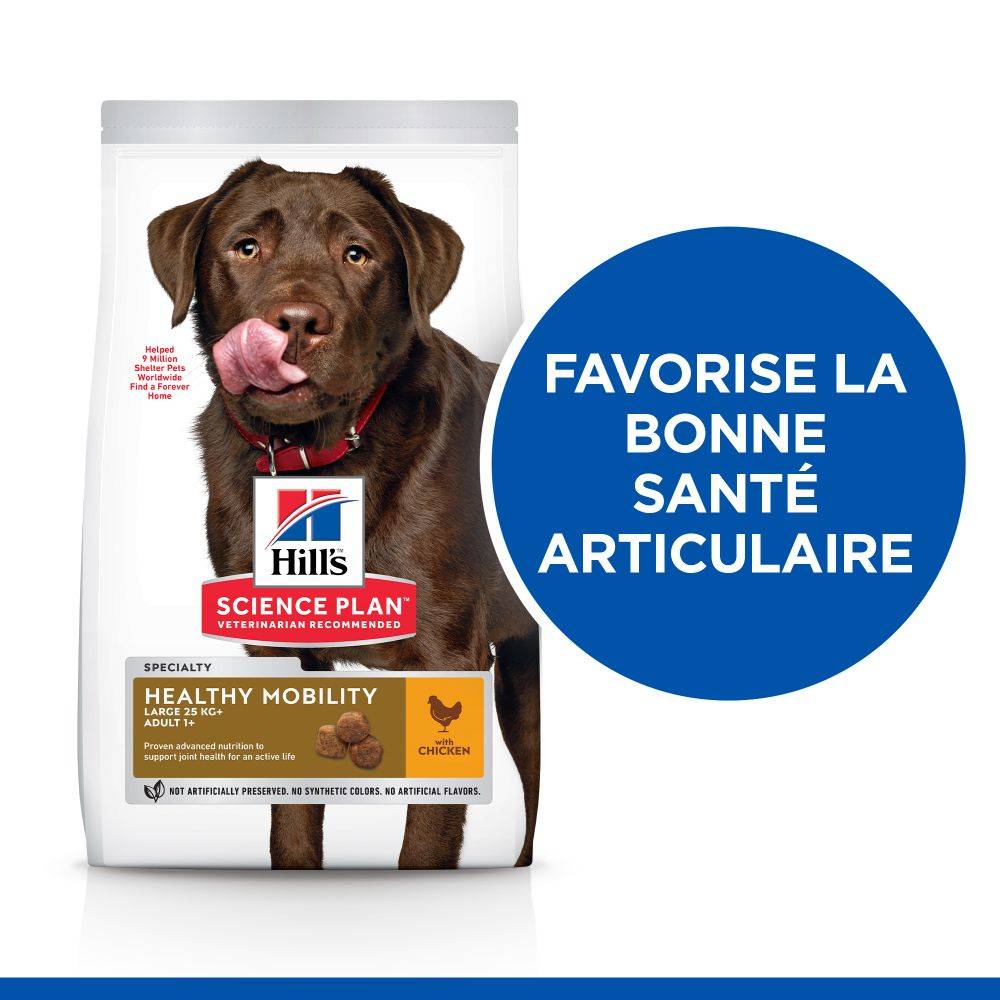 Science plan - Croquettes pour Chien Adulte Healthy Mobility Large Breed Poulet 12kg - Science Plan Hill's - Image 5