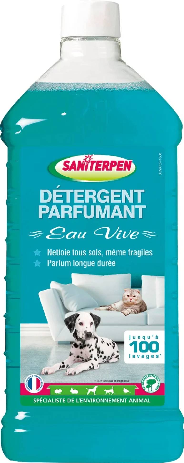 Saniterpen - Limpiador Perfumado Soplo de Oriente 1L - Saniterpen - Imagen 3