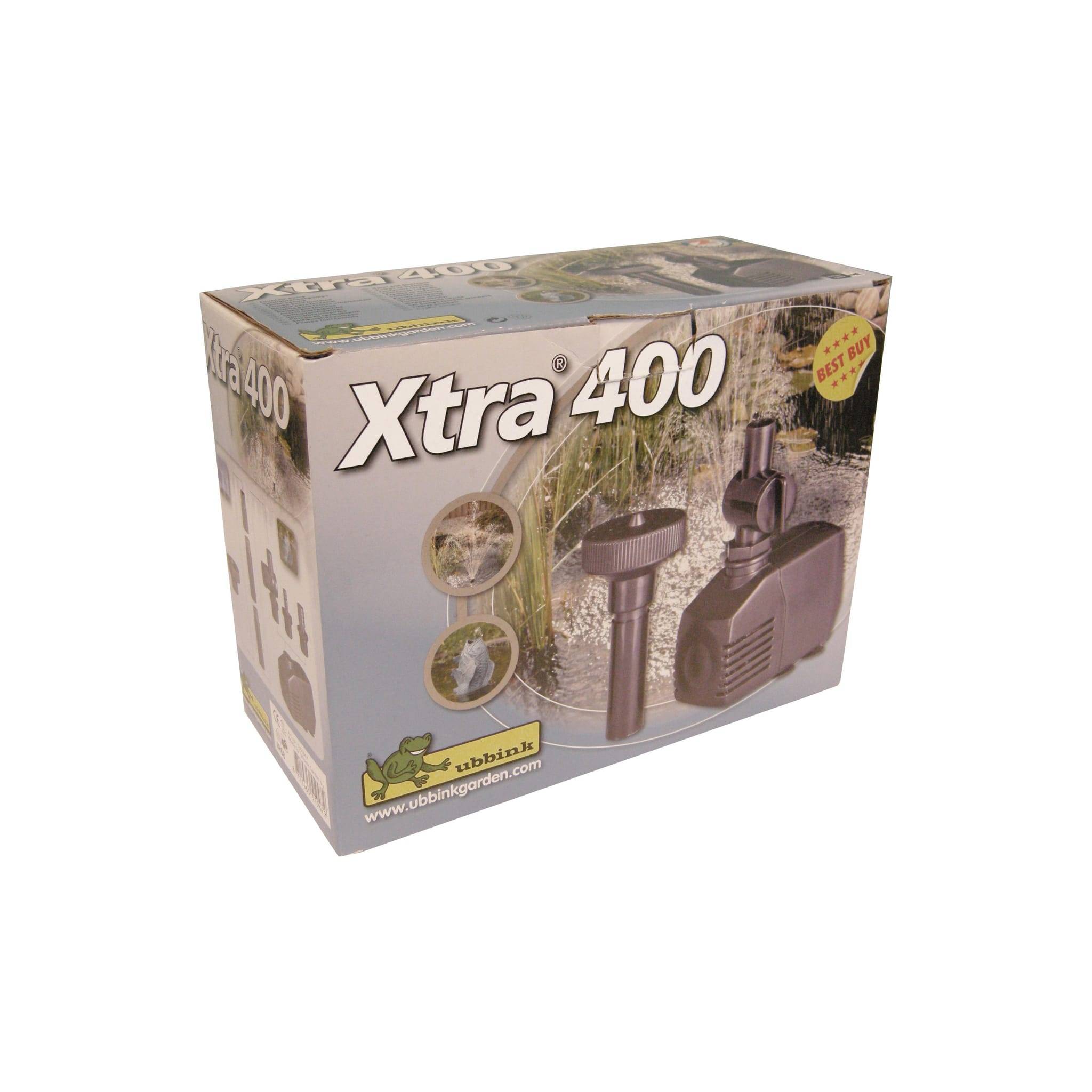Ubbink - Bomba para chorros de agua y gárgolas de estanque de jardín Xtra 400 - Ubbink - Imagen 3