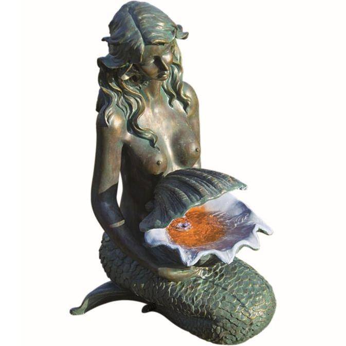 Ubbink - Fontaine Sirène Polyrésine Bronze - UBBINK - Imagen 5