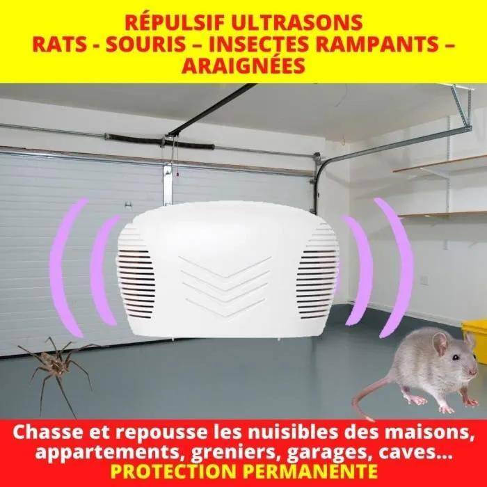 Répulsif ultrasons anti-rongeurs rouge H.24 cm L.7 cm - Acto - Imagen 9