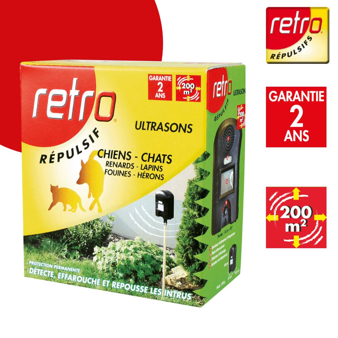 Appareil ultrasons chien et chat A piles - RETRO - Imagen 1