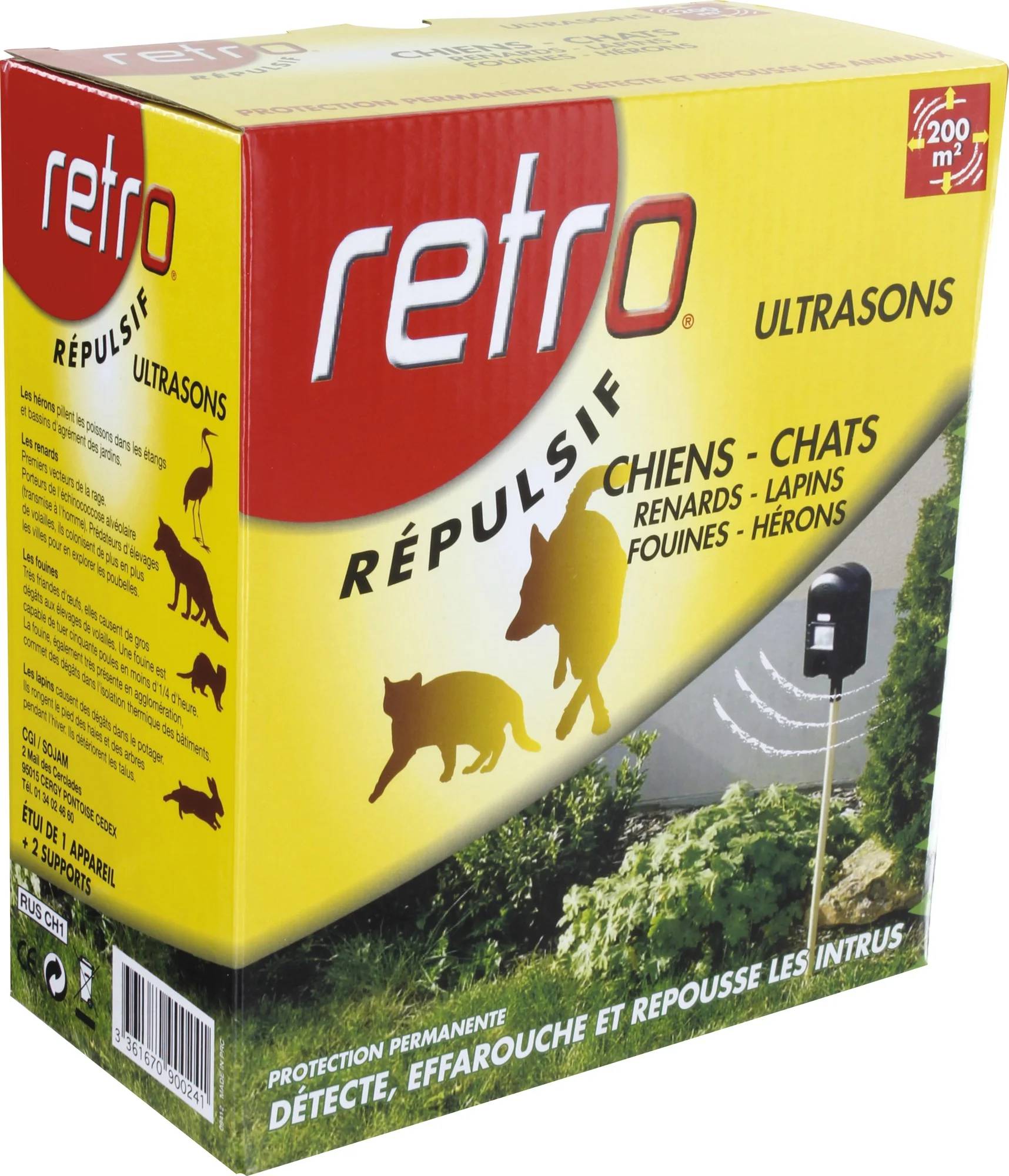 Appareil ultrasons chien et chat A piles - RETRO - Imagen 2
