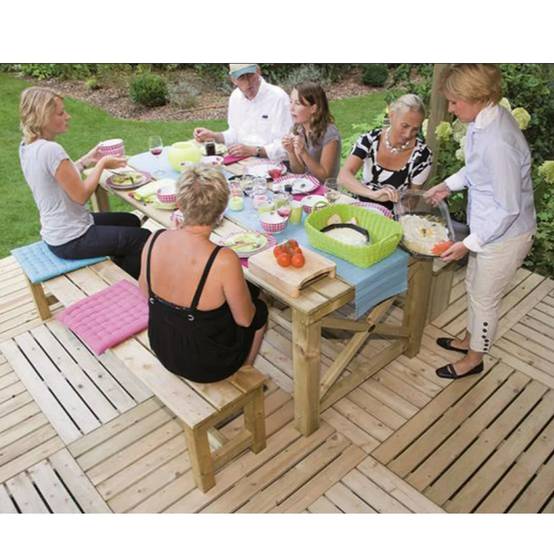 Dalle de terrasse rainurée Pin – FSC - Image 4