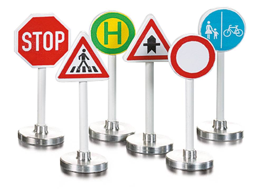 Sicatec - Sicatec - Signaux routiers en métal L.1,8 x l.2,1 x H.5,2 cm - Imagen 1