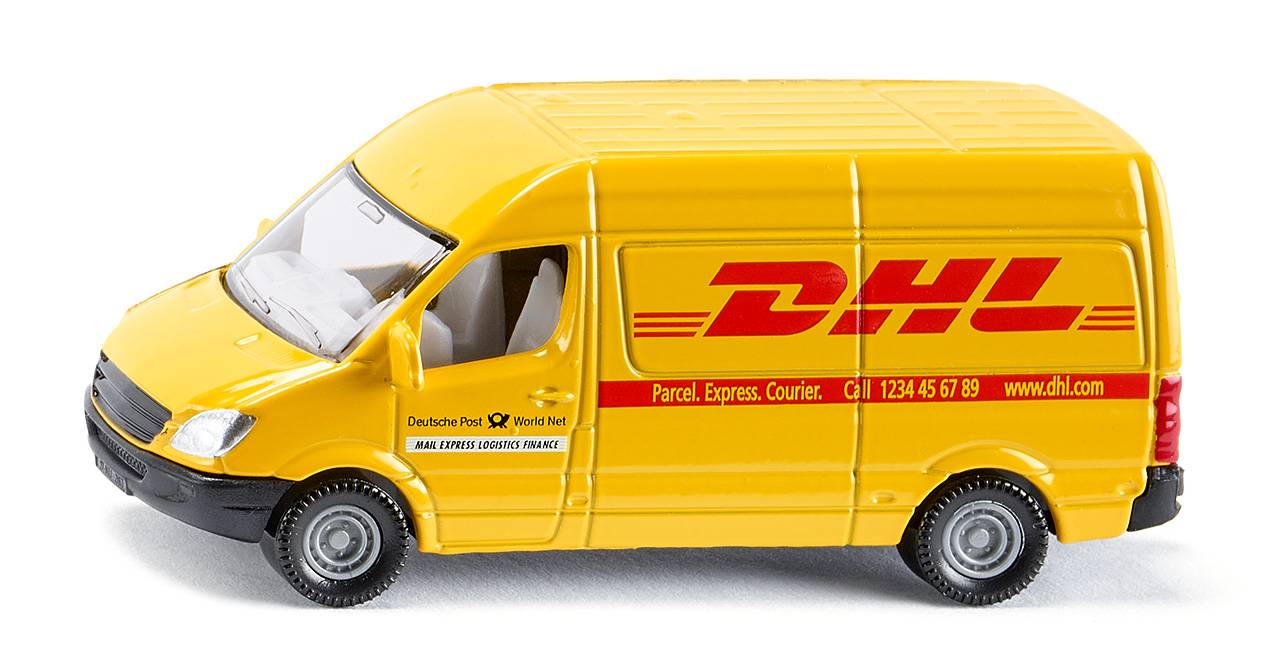 SIKU - Siku - Camionnette DHL L.9,7 x l.7,8 x H.3,9 cm