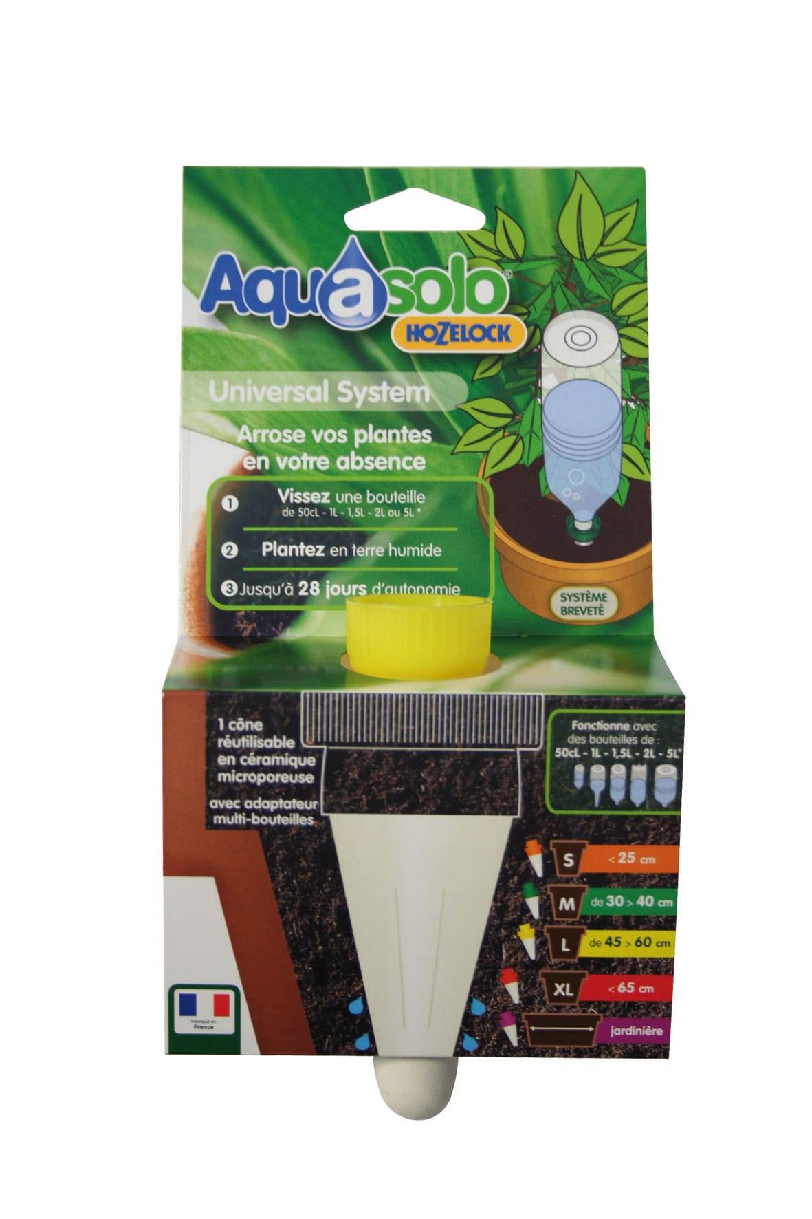 Hozelock - Aquasolo jaune large - L.11 x l.5 x H.22 cm