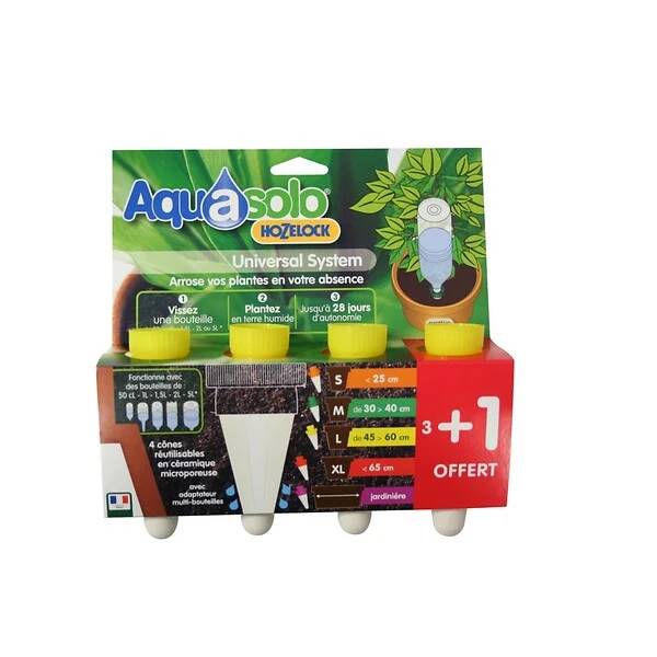 Hozelock - Cônes Arrosage Absence Céramique Jaune Taille L Pack 4 – AQUASOLO - Image 8