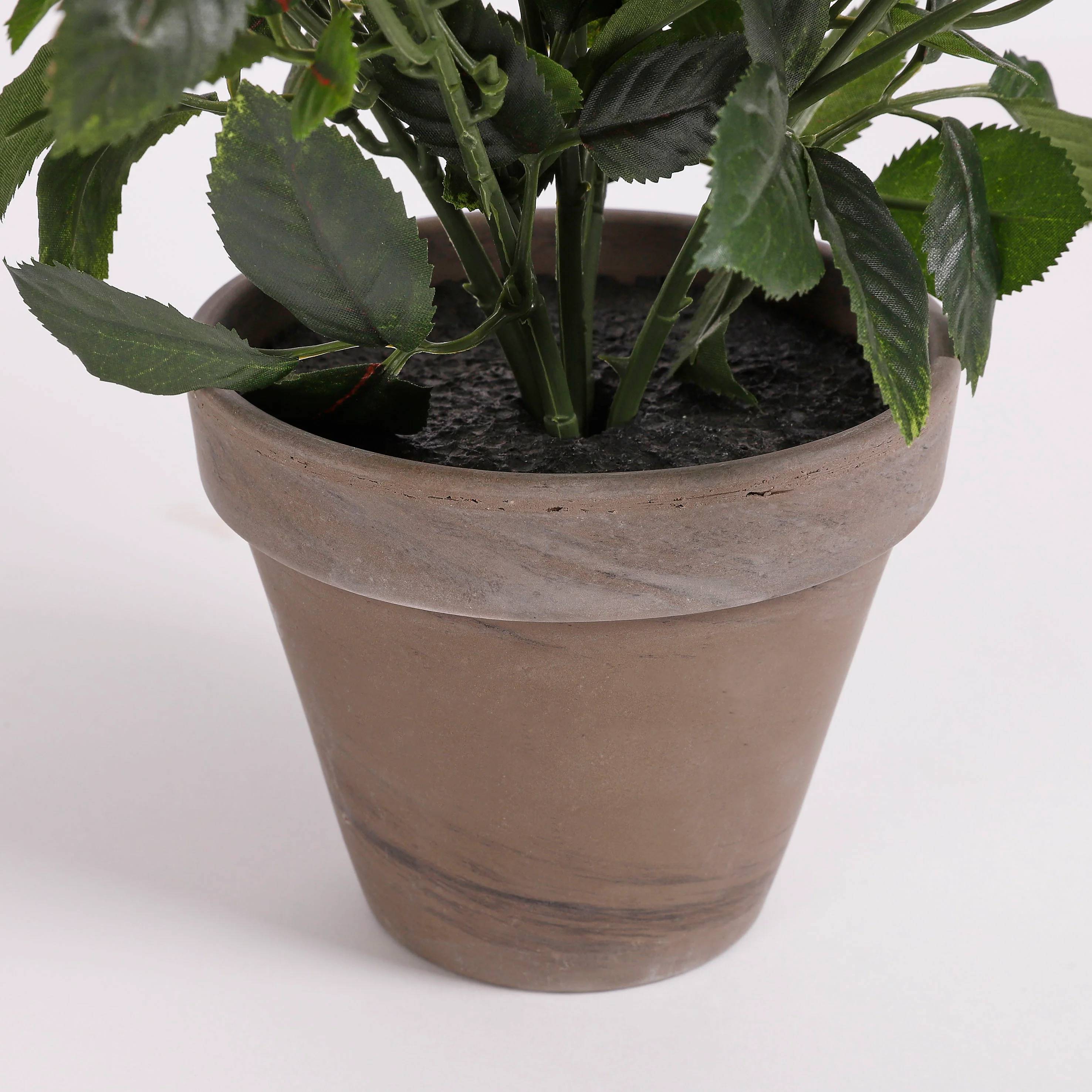Mica Decorations - Rosier Artificiel Blanc - MICA DECORATIONS - Imagen 4