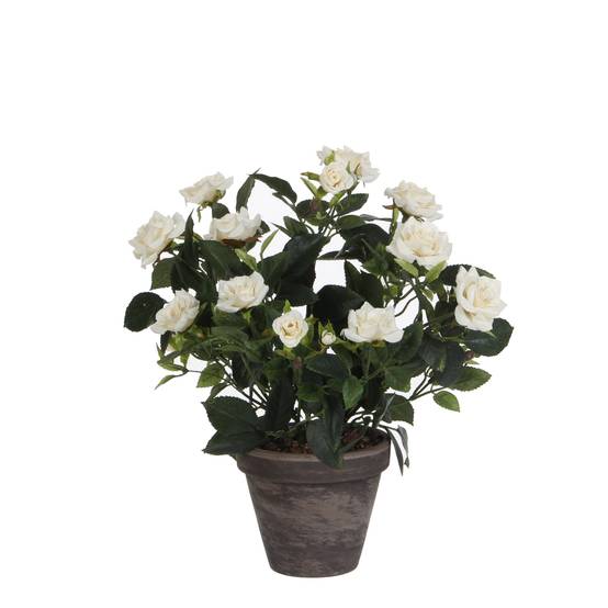 Mica Decorations - Rosier Artificiel Blanc - MICA DECORATIONS - Image 1