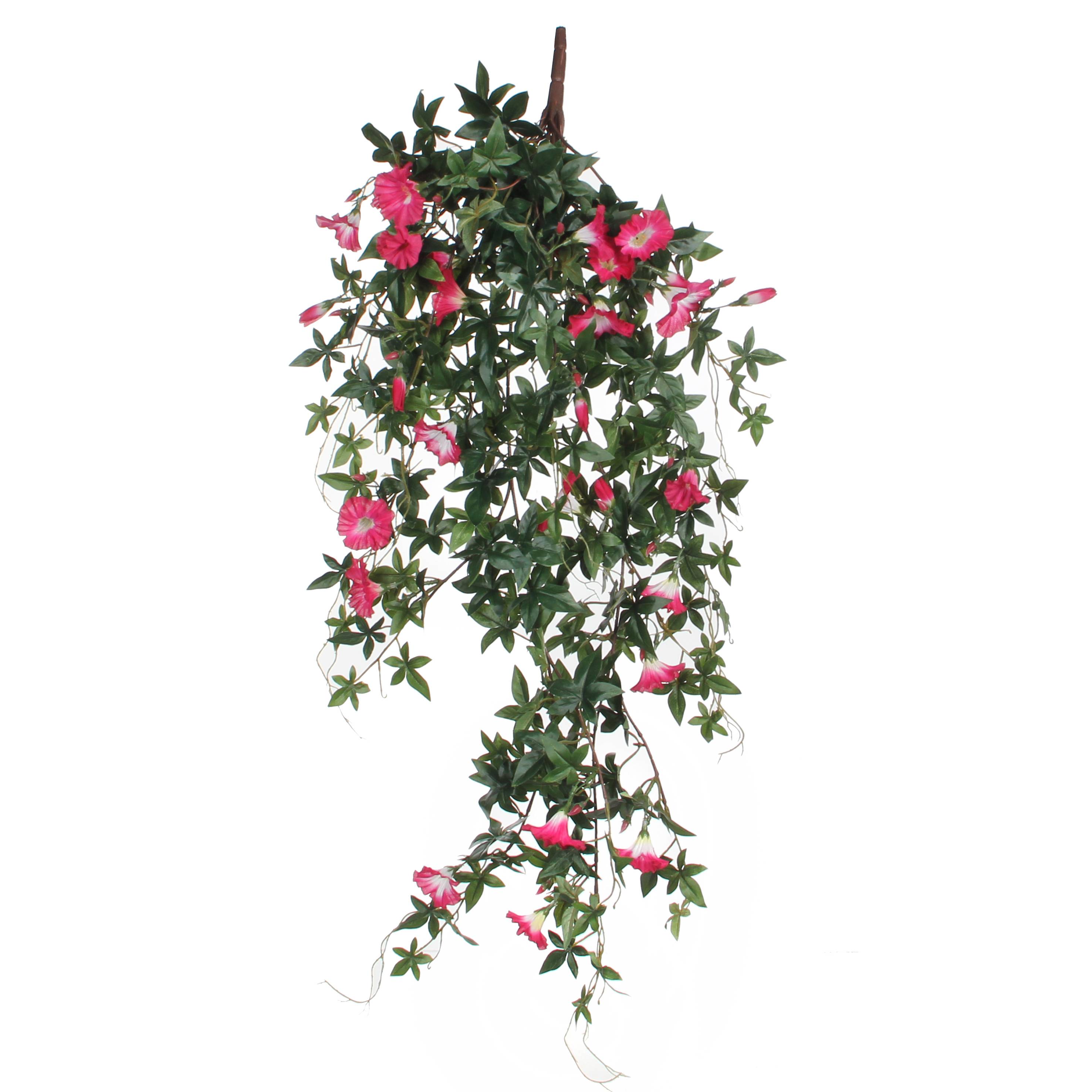 Caída de campanilla fucsia -poliéster-Fucsia- l80xb20xh15cm