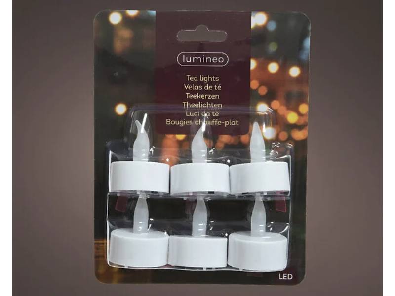 Kaemingk - LED chauffe-plats plastique blanc - Image 1