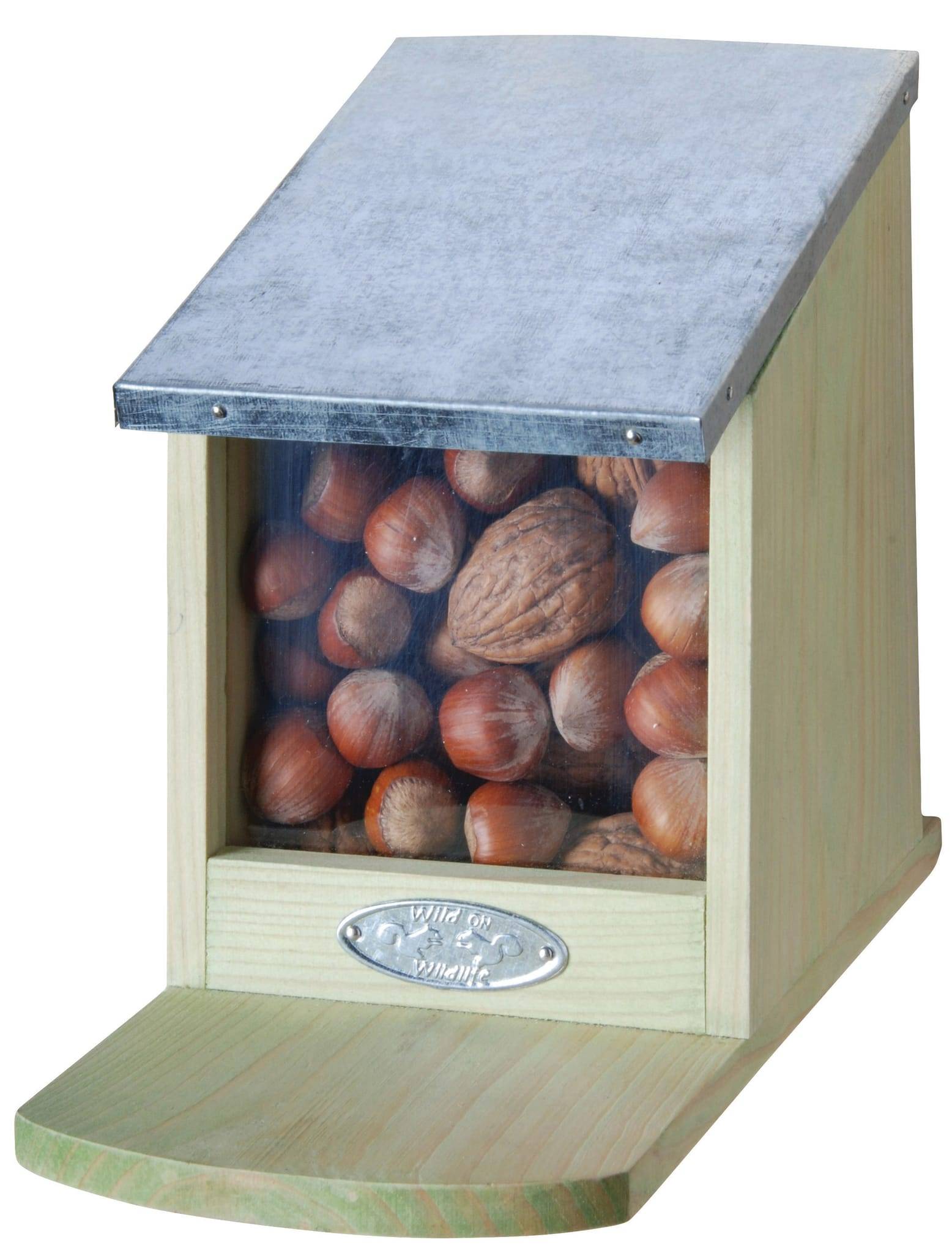 Best For Birds - Mangeoire pour écureuil toit zinc