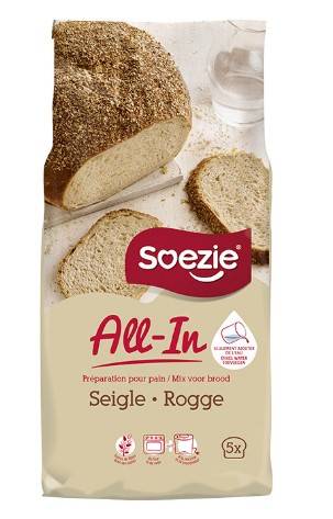 Soezie - Préparation All-In pain au seigle 2,5 kg  - Soezie - Imagen 1