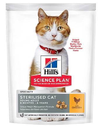 Hill's Pet Nut - Chat Young Adult Sterilised Cat Poulet 300g