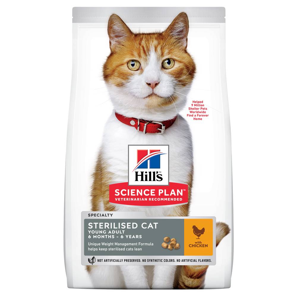 Science plan - Croquettes Chat Adulte Stérilisé Poulet - HILL'S - Imagen 11