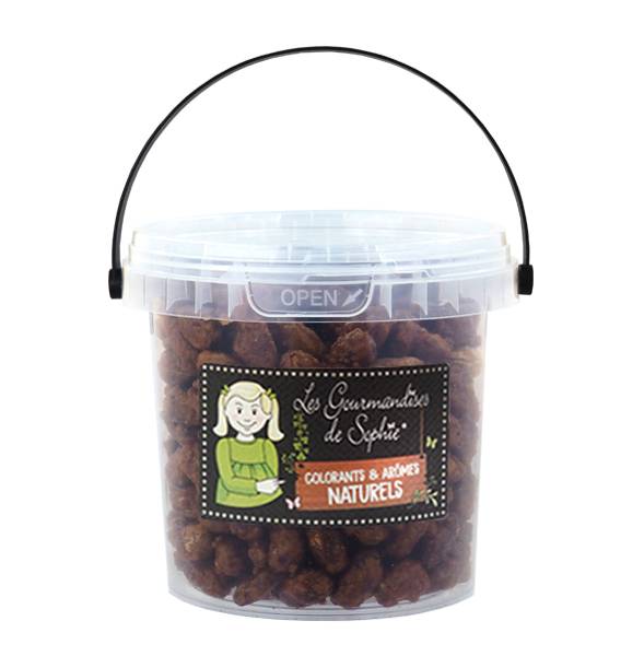 Les Gourmandises de Sophie - Grand Seau Cacahuètes Grillées Sucrées 340g - Les Gourmandises de Sophie