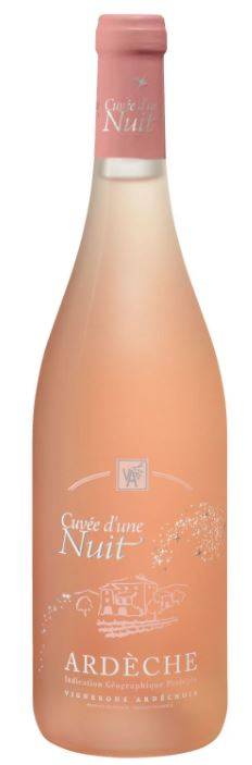 Les Vignerons Ardechois - Rosé IGP Ardèche 75 cl - Cuvée d'une nuit