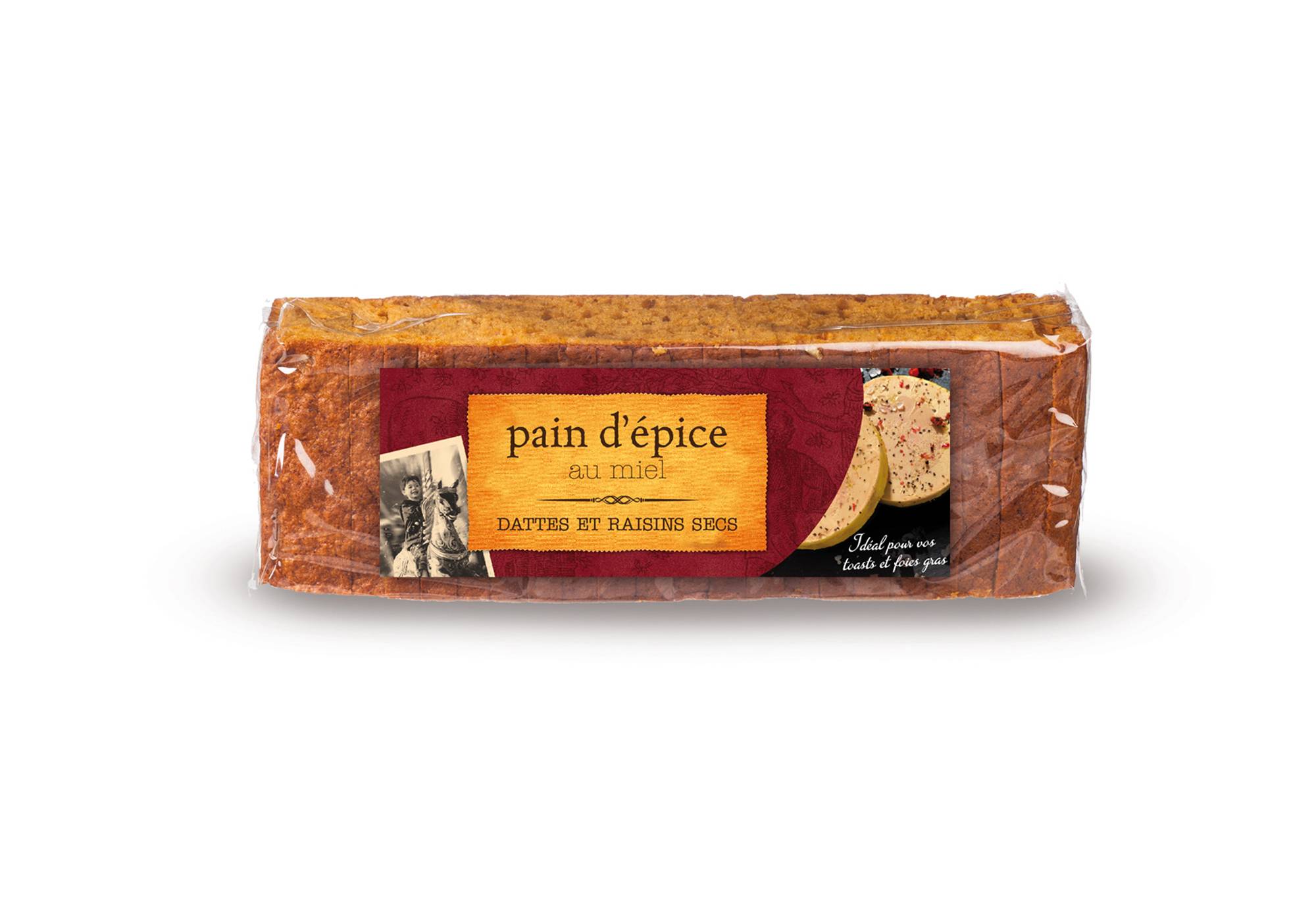 Finabeil - Pan de jengibre Especial Foie Gras 300 g - Finabeil