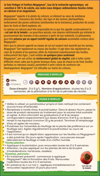 Solabiol - Soin Potager Et Fruitiers Megagreen - SOL - Imagen 2