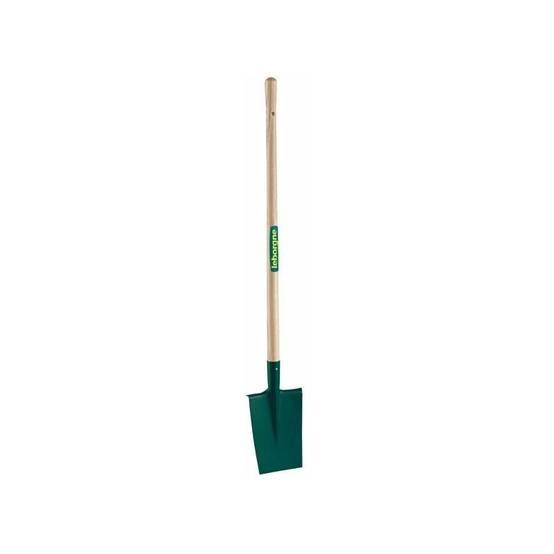 Bêche dame à rebord manche bois 24 cm - LEBORGNE - Image 2