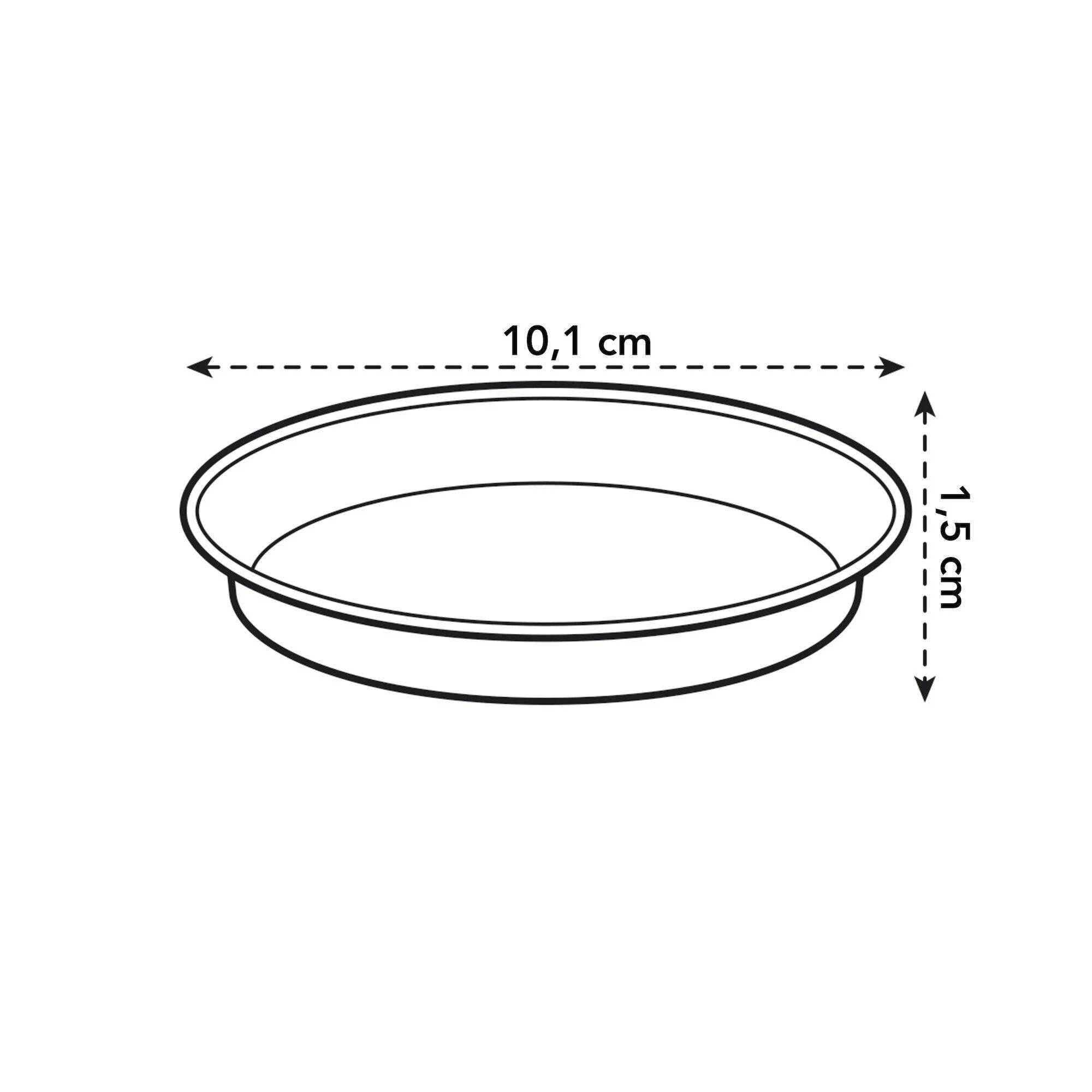 Elho - Soucoupe plastique noir Ø 10,1 cm H 1,5 cm - ELHO - Image 3