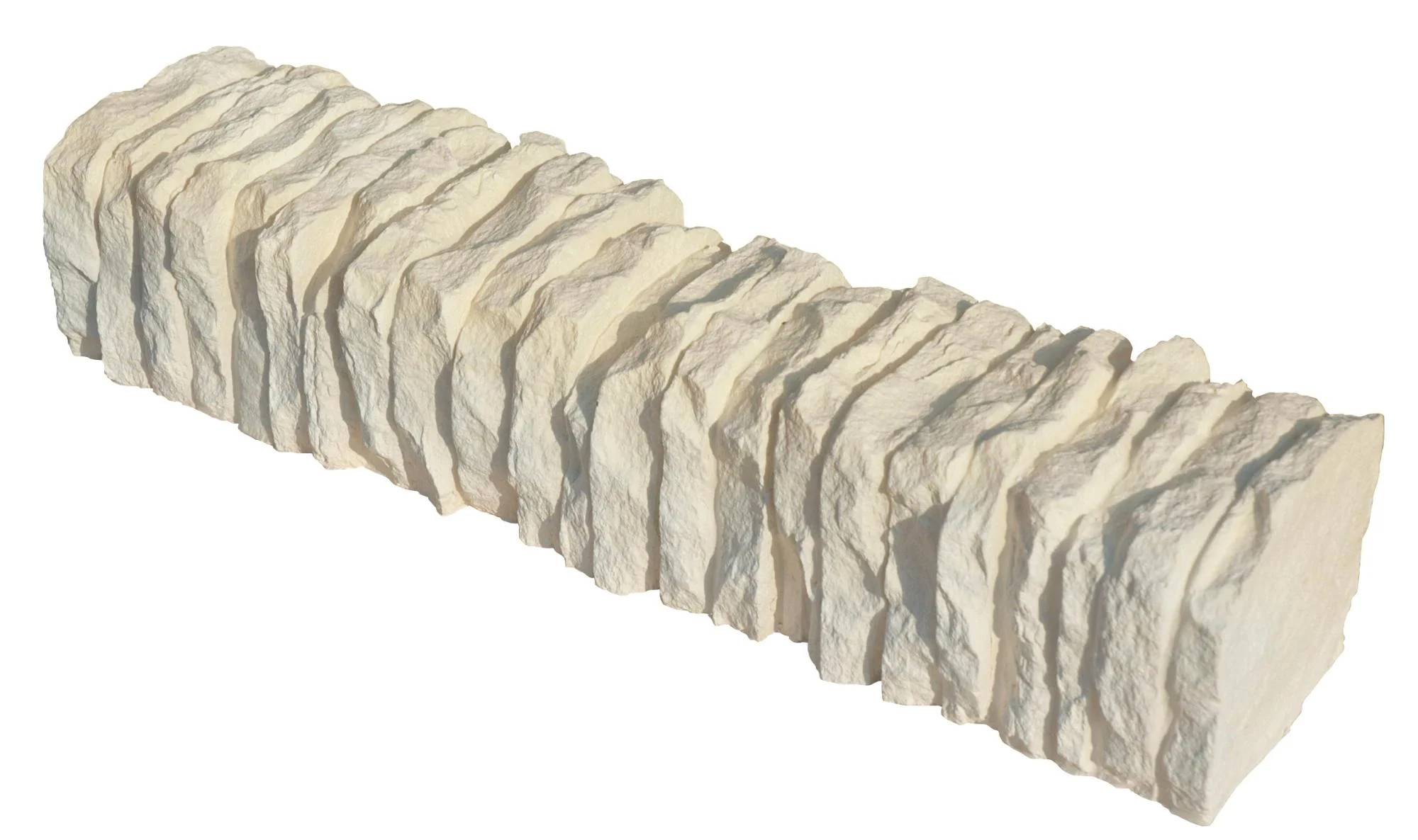 Bordure droite Aubrac champagne - L.50 x l.9 x H.9 cm - Imagen 6