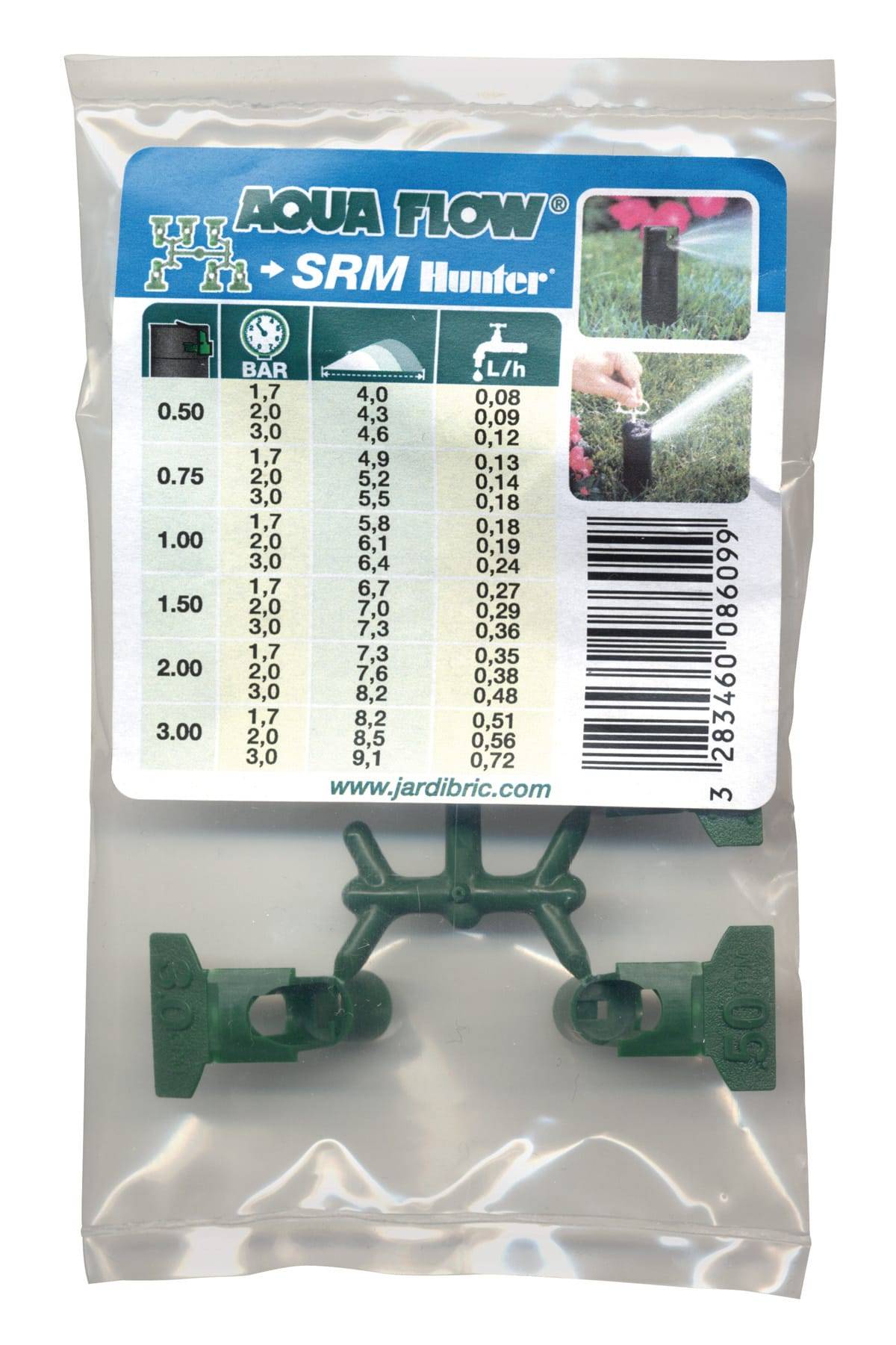Jardibric - Sachet de 6 buses pour turbine hunter srm - Imagen 2