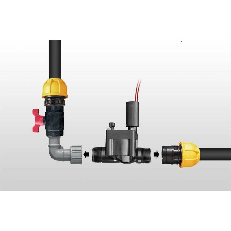 Hunter - Electrovanne 24 V Plastique Mâle/Mâle 26x34 HUNTER - Imagen 3
