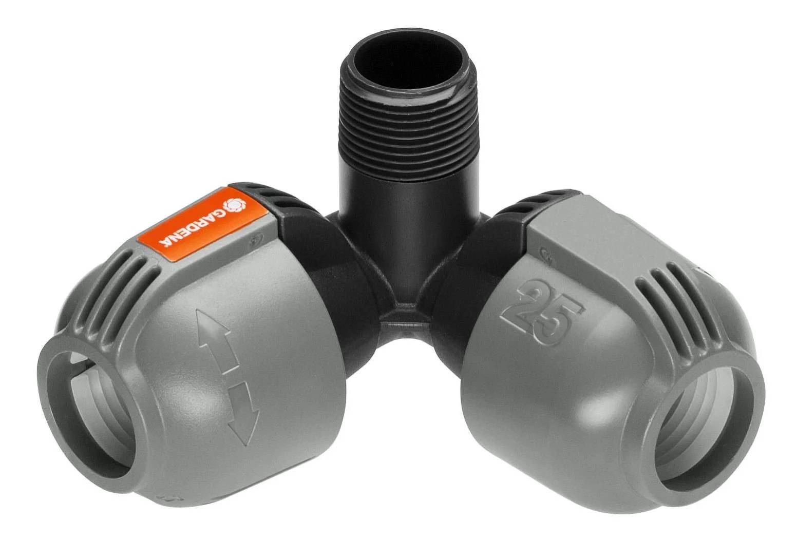 Raccord d'angle Sprinklersystem 25 mm 20/27 mâle GARDENA - Imagen 2