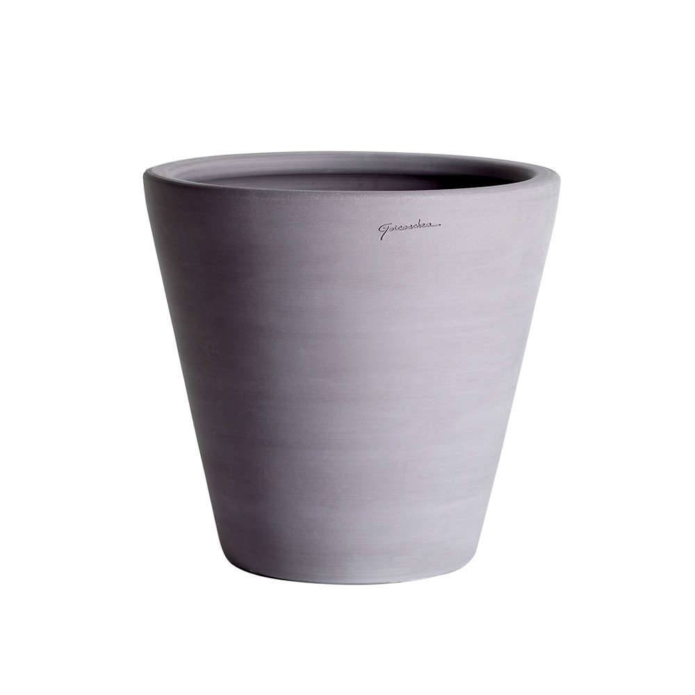 Goicoechea - Cuvier rond contemporain terre cuite gris – GOICOECHEA - Image 2