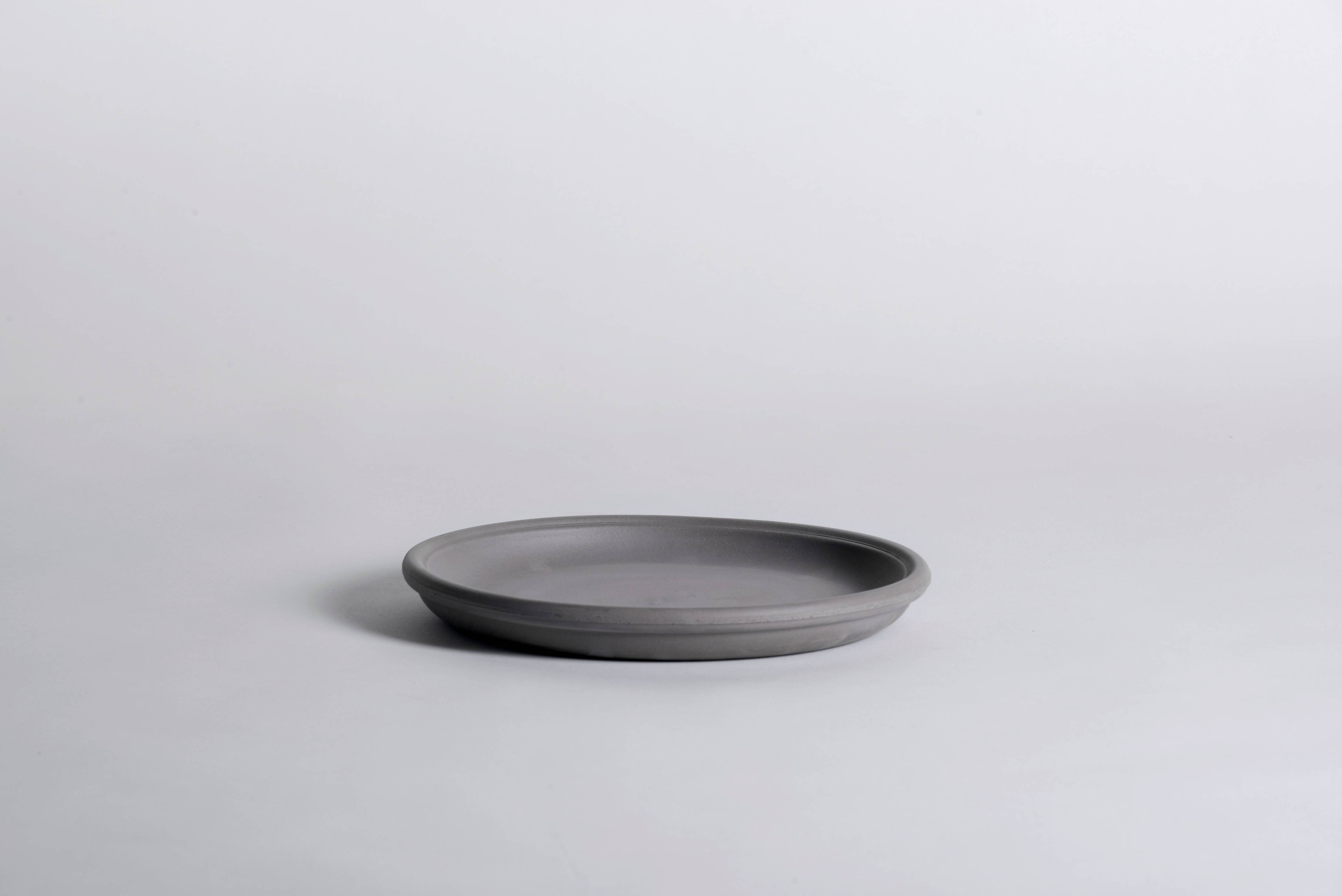 Goicoechea - Soucoupe Assiette Terre Cuite Grise - GOICOECHEA - Imagen 1