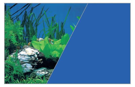Zolux - Poster fond decor découpe roche/bleu H50 L80 - ZOLUX - Image 4