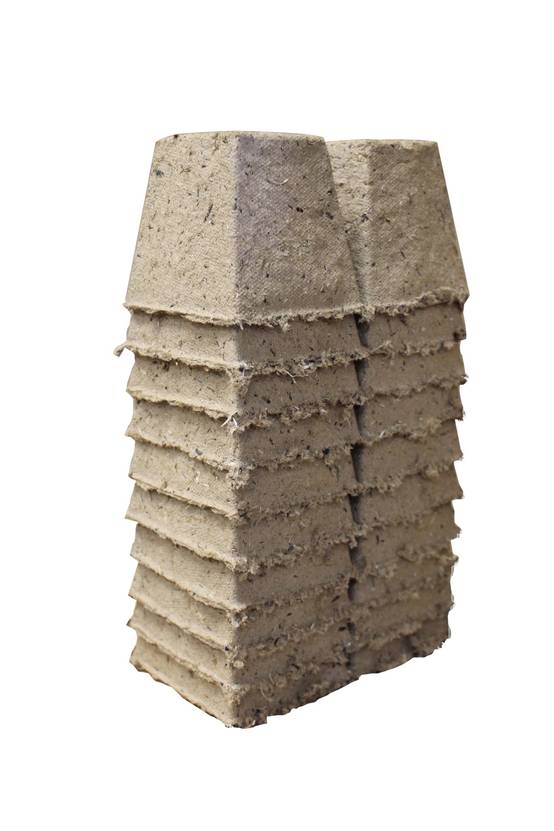Jany France - Godets de culture 6cm carres - L.6 x l.6 x H.10 cm - Image 1