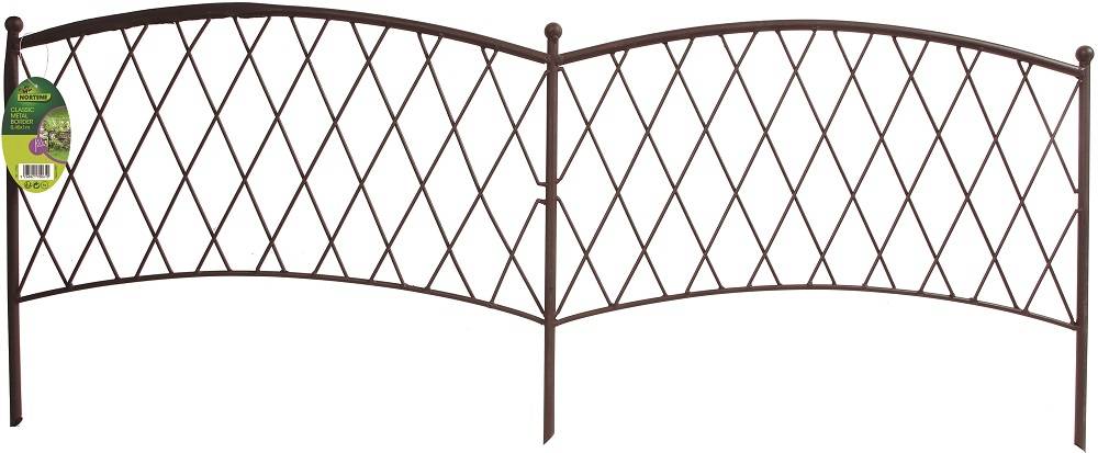 Nortène - Nortène - Bordure Classic Metal Border l.100 x P.1,5 x H.40 cm - Image 2