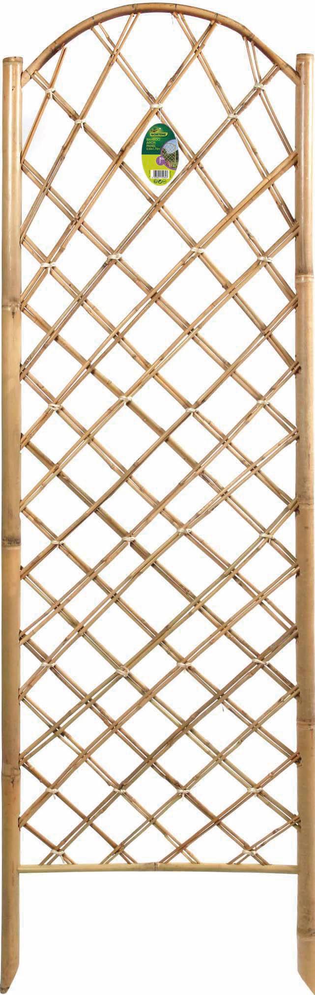 Nortène - Nortène - Treillis Bamboo Arch Panel - L.3.5 x l.51 x H.170 cm