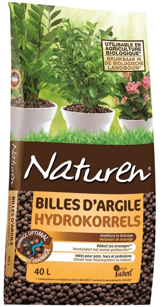 Naturen - Billes d'argile 40L
