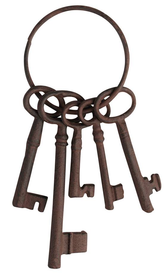 Porte-clés décoratif Fonte – NO BRAND - Image 1