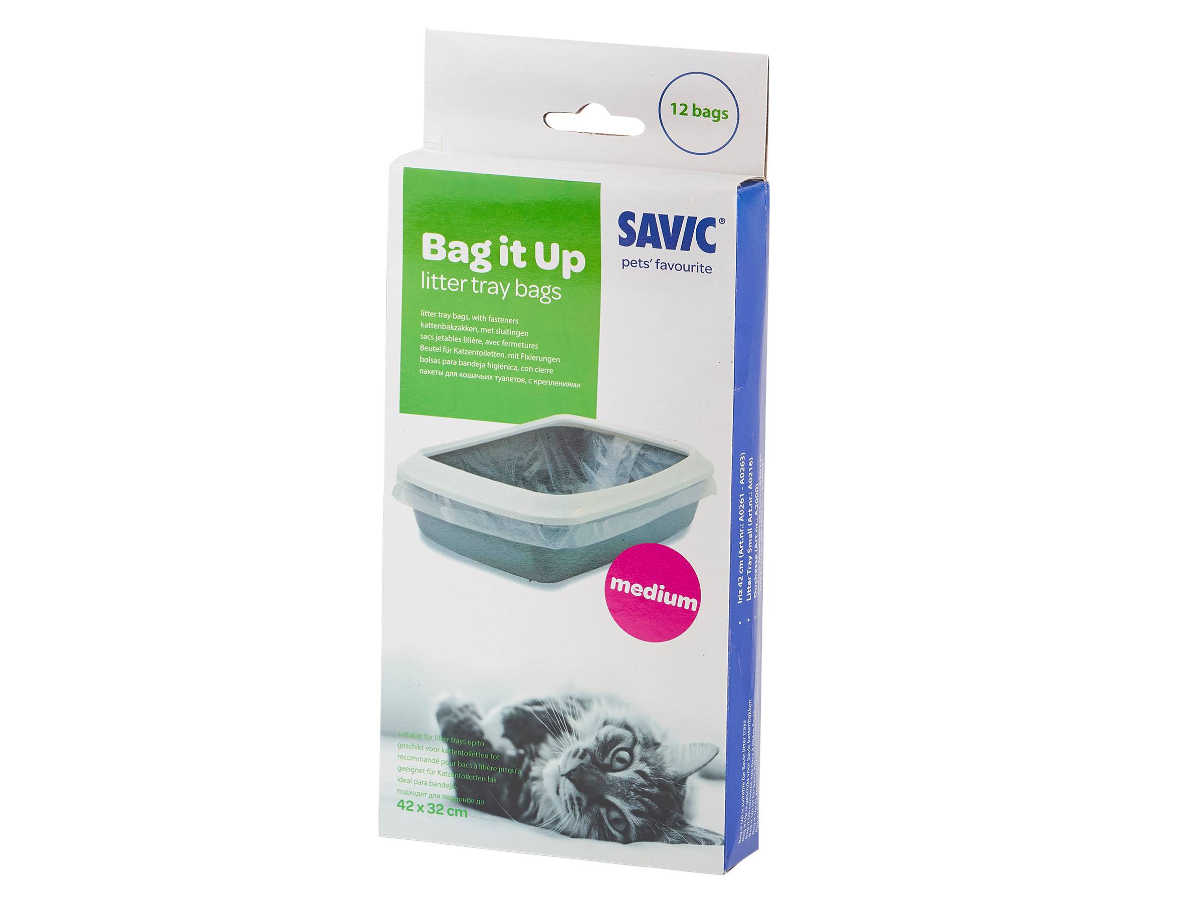 Savic - Bolsas para cajas de arena Bag It Up Medium Savic