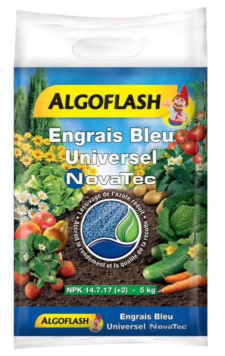 Algoflash - Fertilizante Azul Universal NOVATEC - Imagen 1
