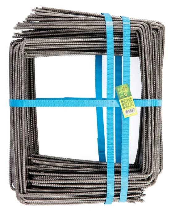 Nortène - 100 agrafes de fixation Fixsol XL en acier gris - Image 2