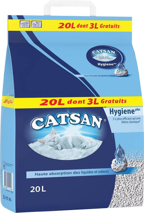 Catsan - Litière Pour chat Hygiène Plus – Catsan - Image 1