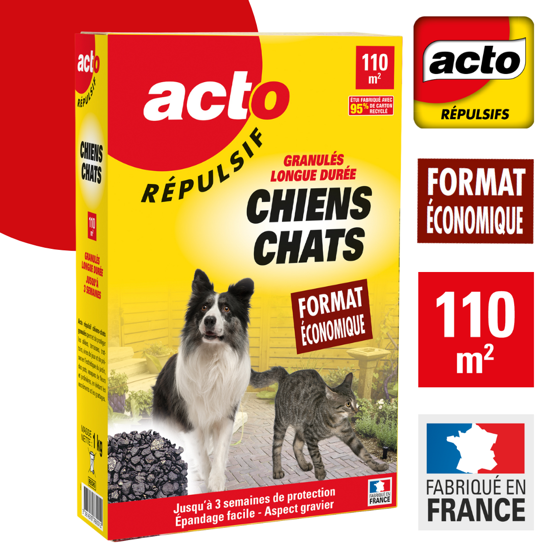 Granulés répulsifs chiens-chats Répulsif 1 Kg - RETRO - Imagen 1