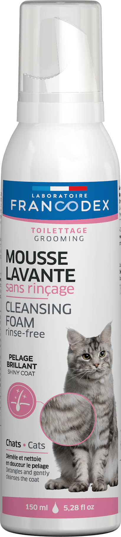 Francodex - Mousse Lavante Chat - FRANCODEX